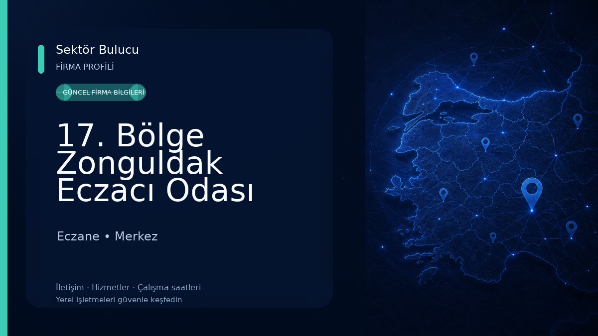 17. Bölge Zonguldak Eczacı Odası Eczane