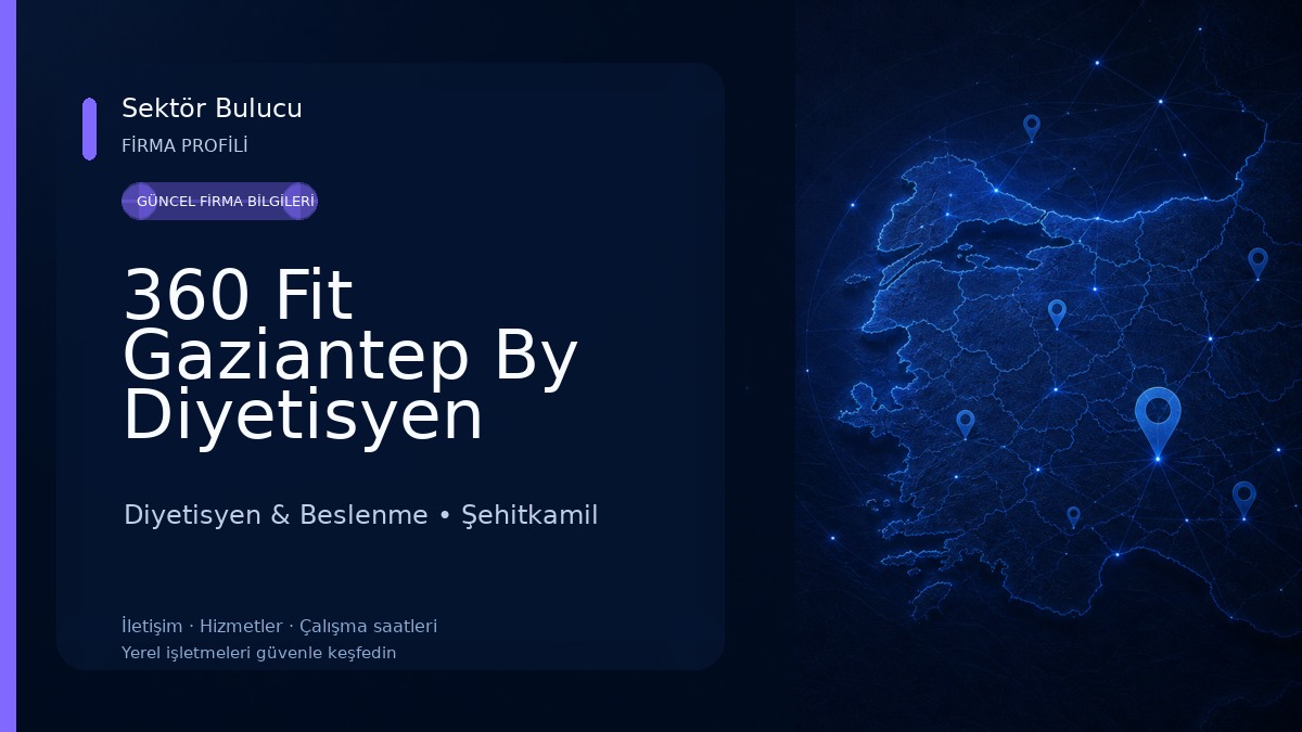 360 Fit Gaziantep By Diyetisyen Nazar Kalkan Diyetisyen & Beslenme