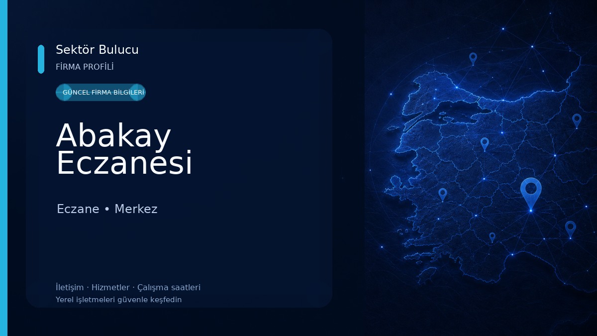 Abakay Eczanesi Eczane