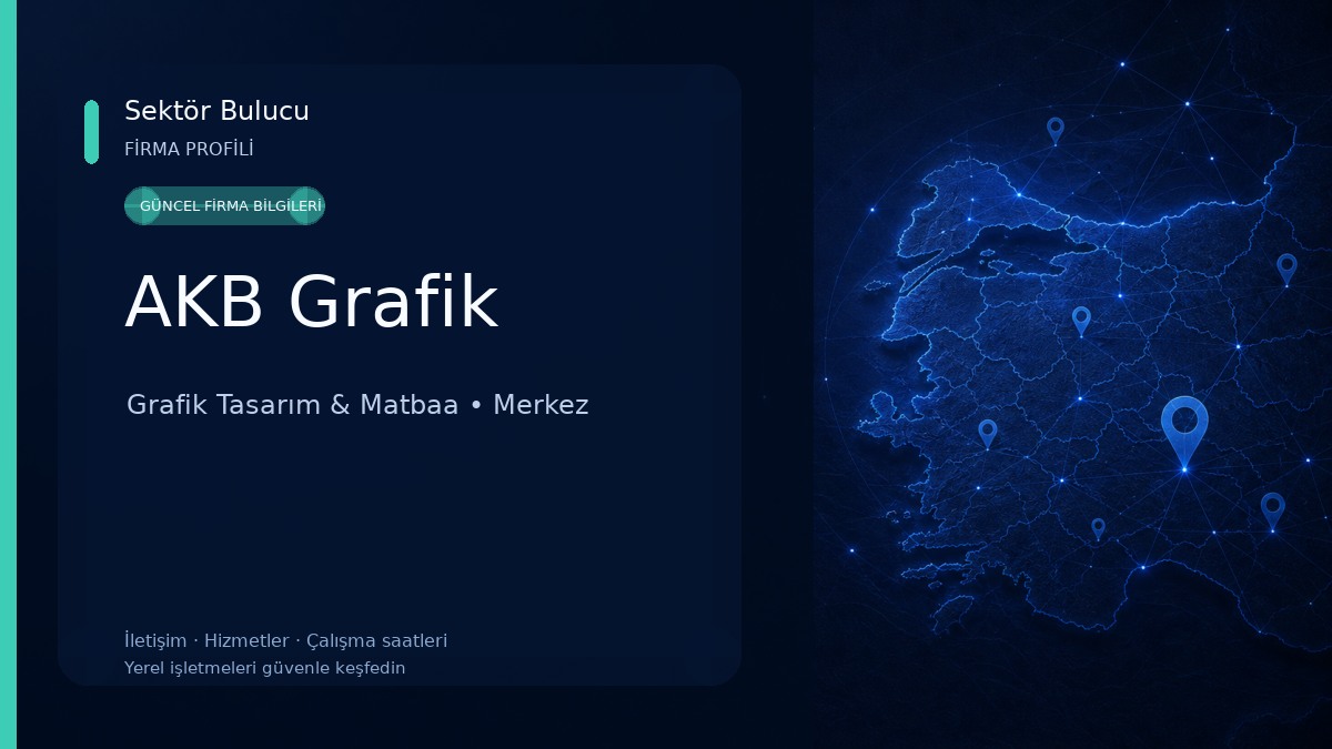AKB Grafik Grafik Tasarım & Matbaa