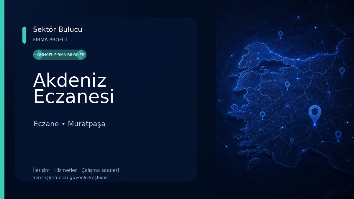 Akdeniz Eczanesi Eczane