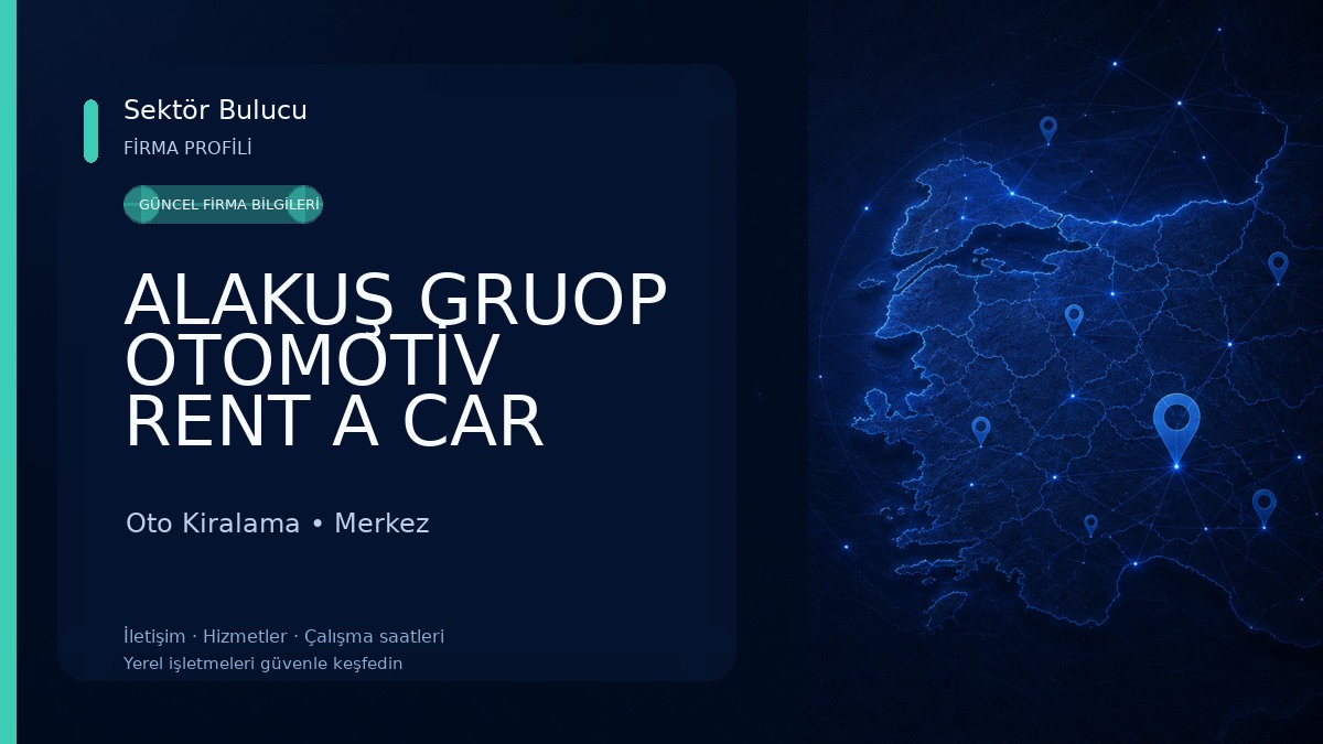 ALAKUŞ GRUOP OTOMOTİV RENT A CAR Oto Kiralama
