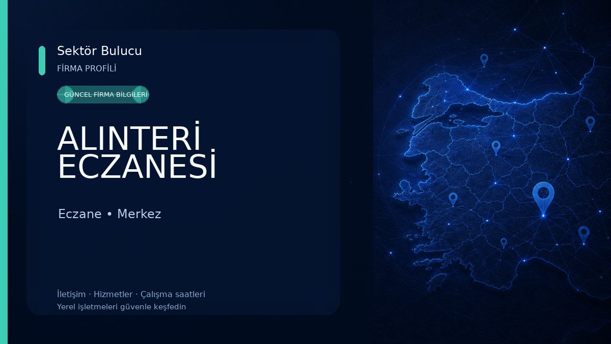 ALINTERİ ECZANESİ Eczane