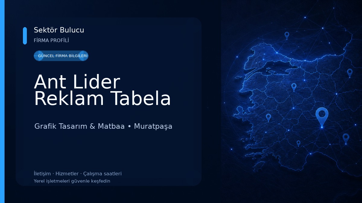 Ant Lider Reklam Tabela