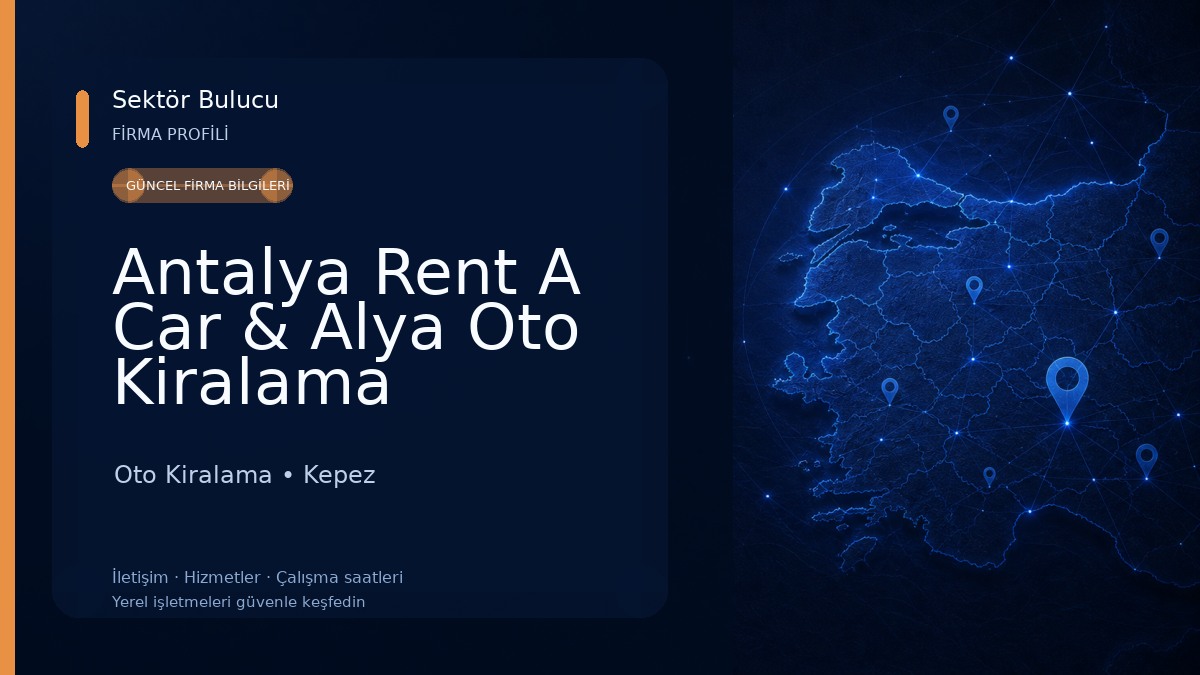 Antalya Rent A Car & Alya Oto Kiralama 