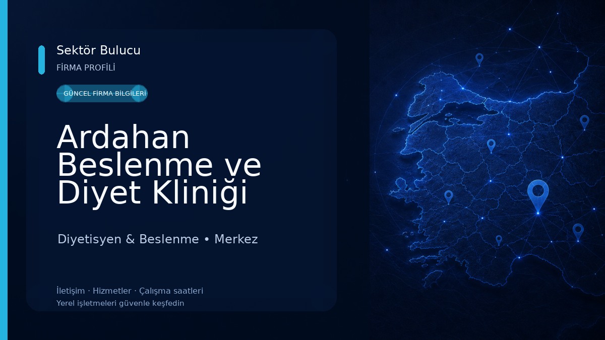 Ardahan Beslenme ve Diyet Kliniği Diyetisyen & Beslenme