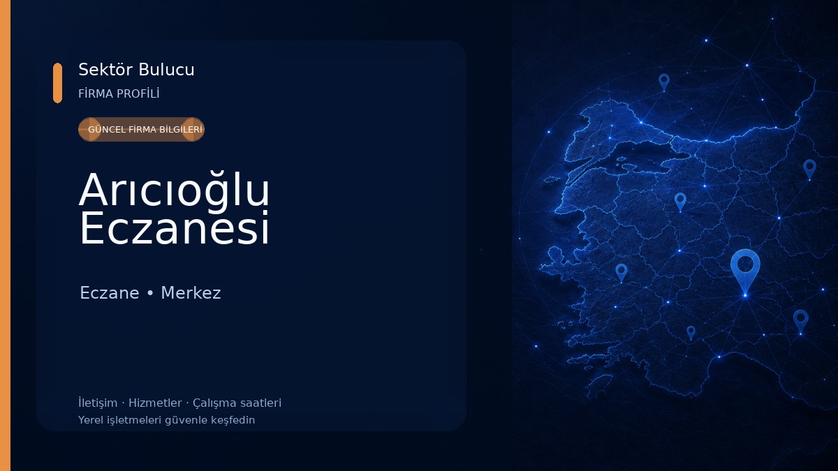 Arıcıoğlu Eczanesi