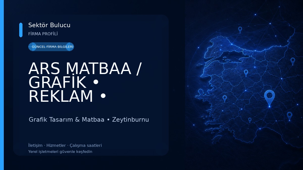 ARS MATBAA / GRAFİK • REKLAM • PROMOSYON 