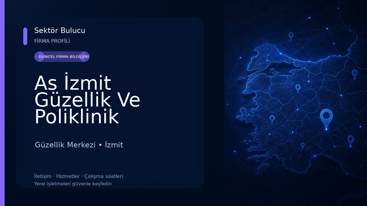 As İzmit Güzellik Ve Poliklinik Hizmetleri Güzellik Merkezi