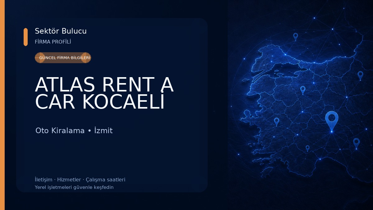 ATLAS RENT A CAR KOCAELİ Oto Kiralama