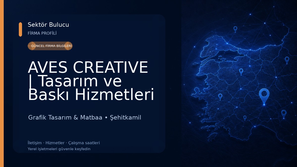 AVES CREATIVE | Tasarım ve Baskı Hizmetleri 