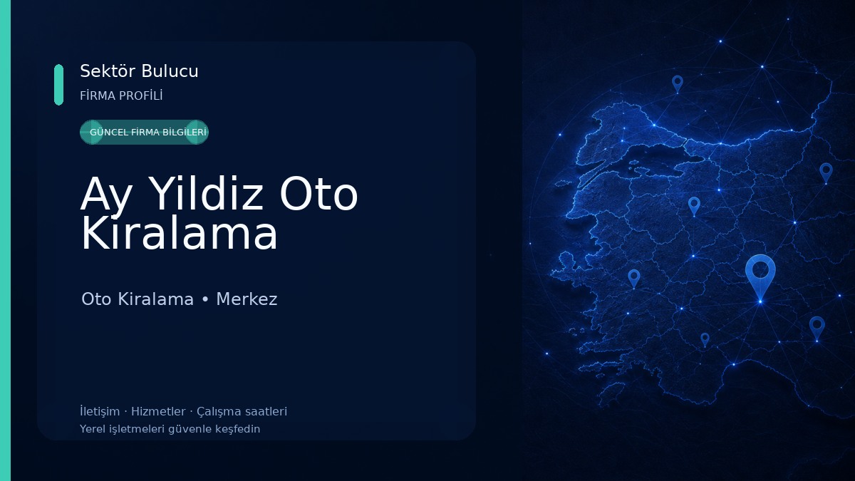 Ay Yildiz Oto Kiralama Oto Kiralama
