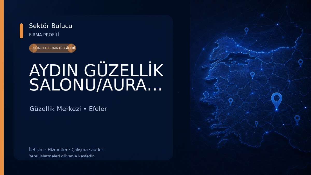 AYDIN GÜZELLİK SALONU/AURADERMİSBEAUTY 