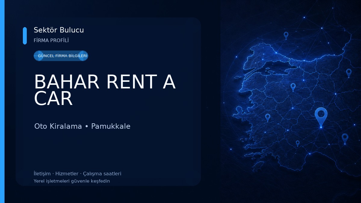 BAHAR RENT A CAR Oto Kiralama