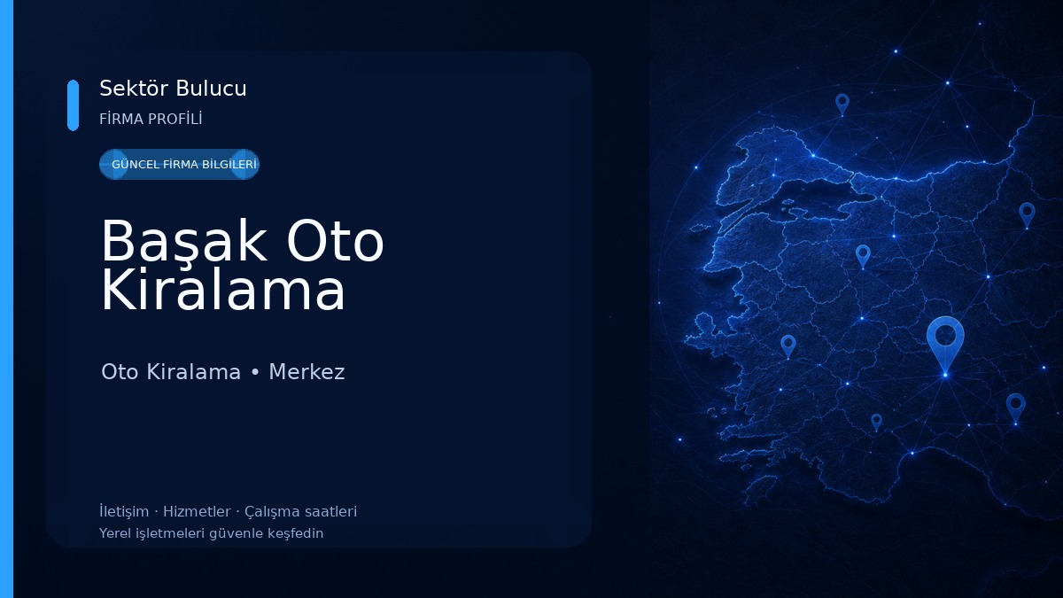 Başak Oto Kiralama Oto Kiralama
