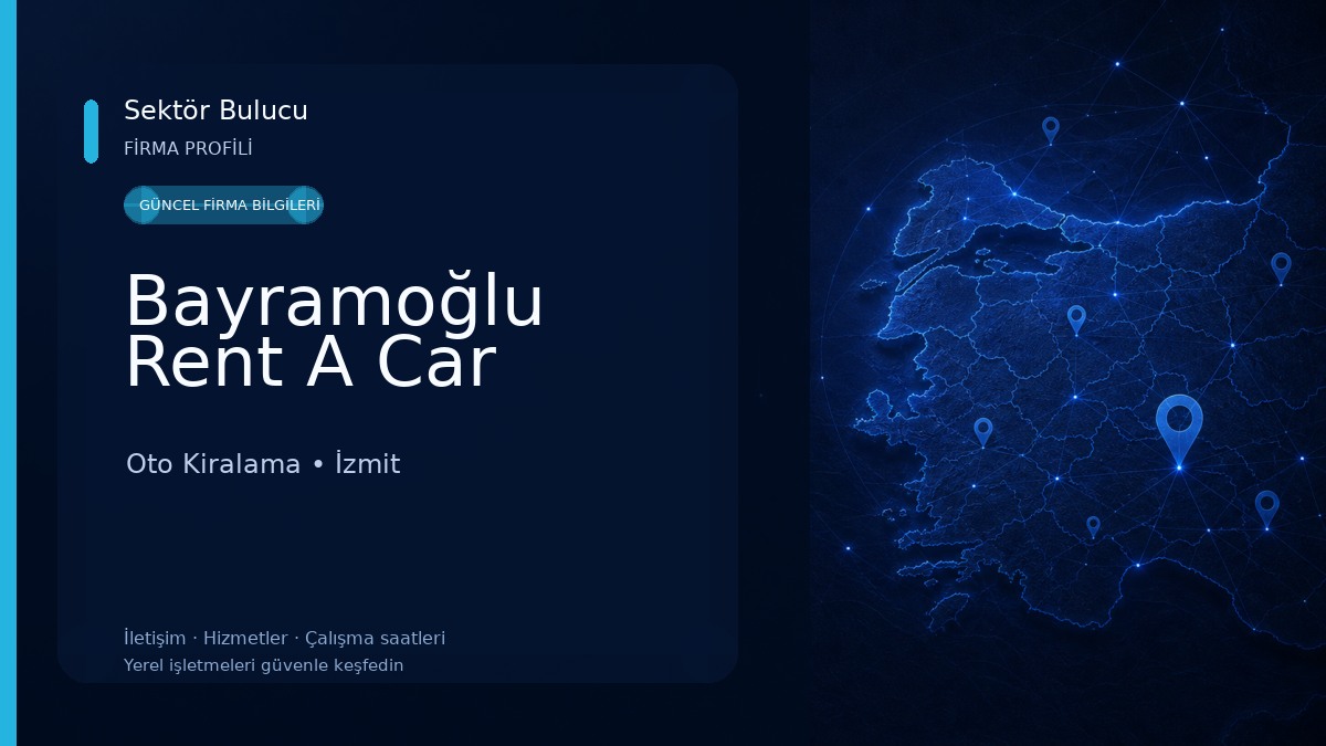 Bayramoğlu Rent A Car Oto Kiralama