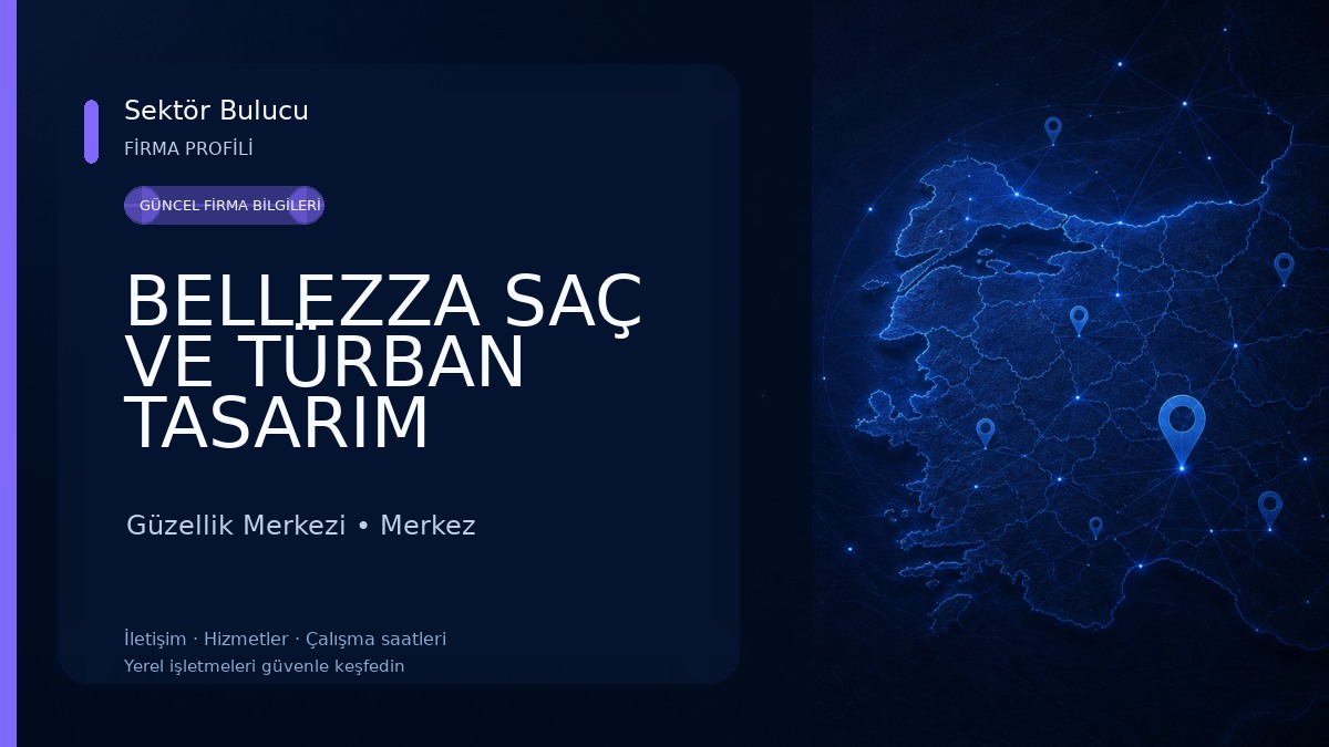 BELLEZZA SAÇ VE TÜRBAN TASARIM