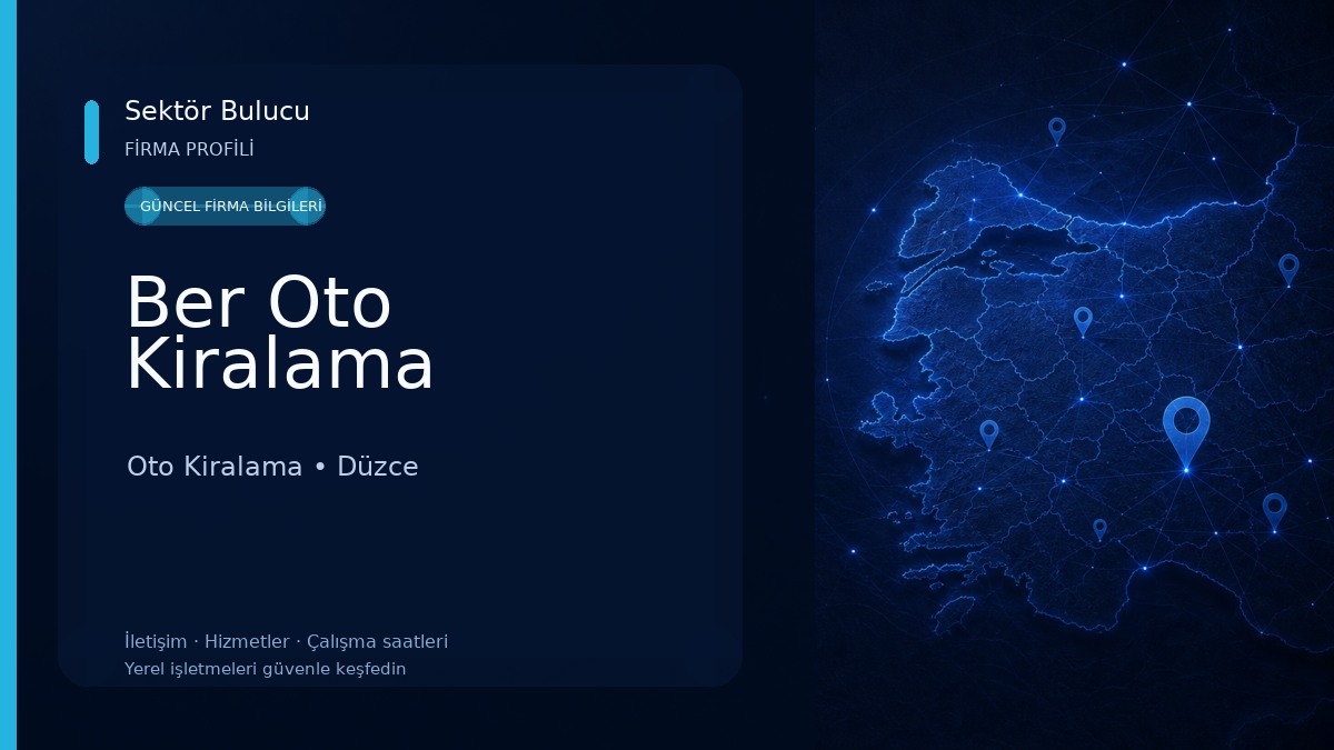Ber Oto Kiralama Oto Kiralama