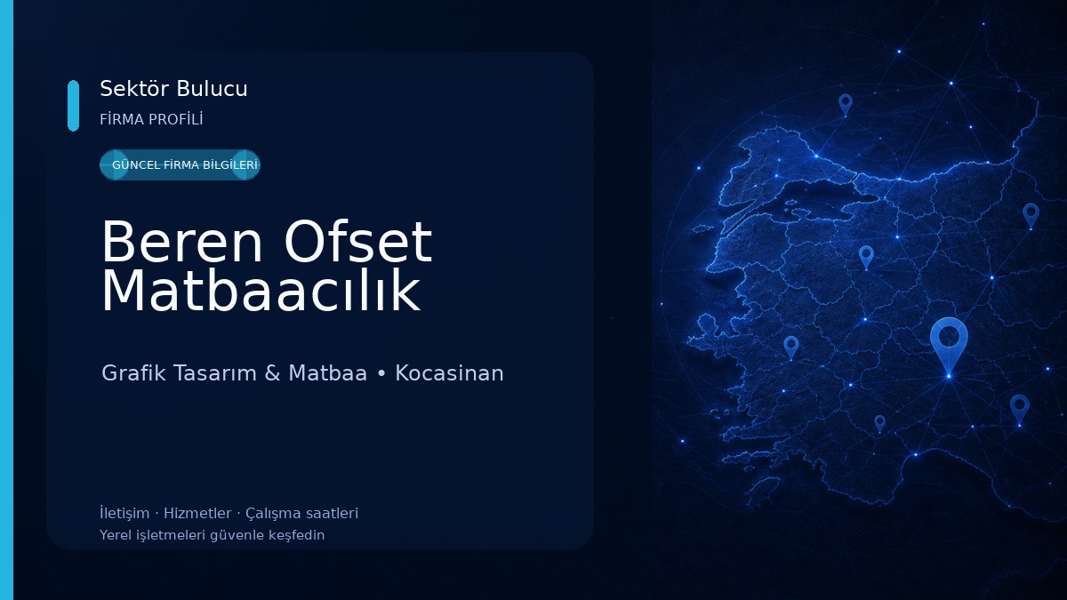 Beren Ofset Matbaacılık Grafik Tasarım & Matbaa