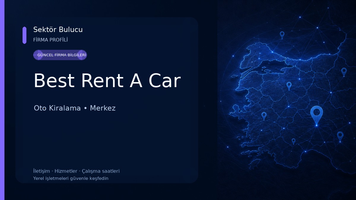 Best Rent A Car Oto Kiralama