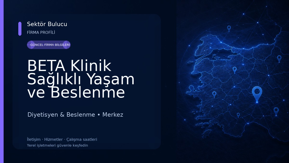 BETA Klinik Sağlıklı Yaşam ve Beslenme Merkezi