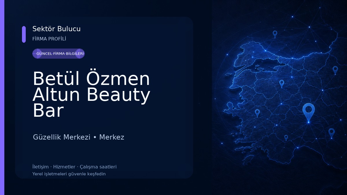 Betül Özmen Altun Beauty Bar