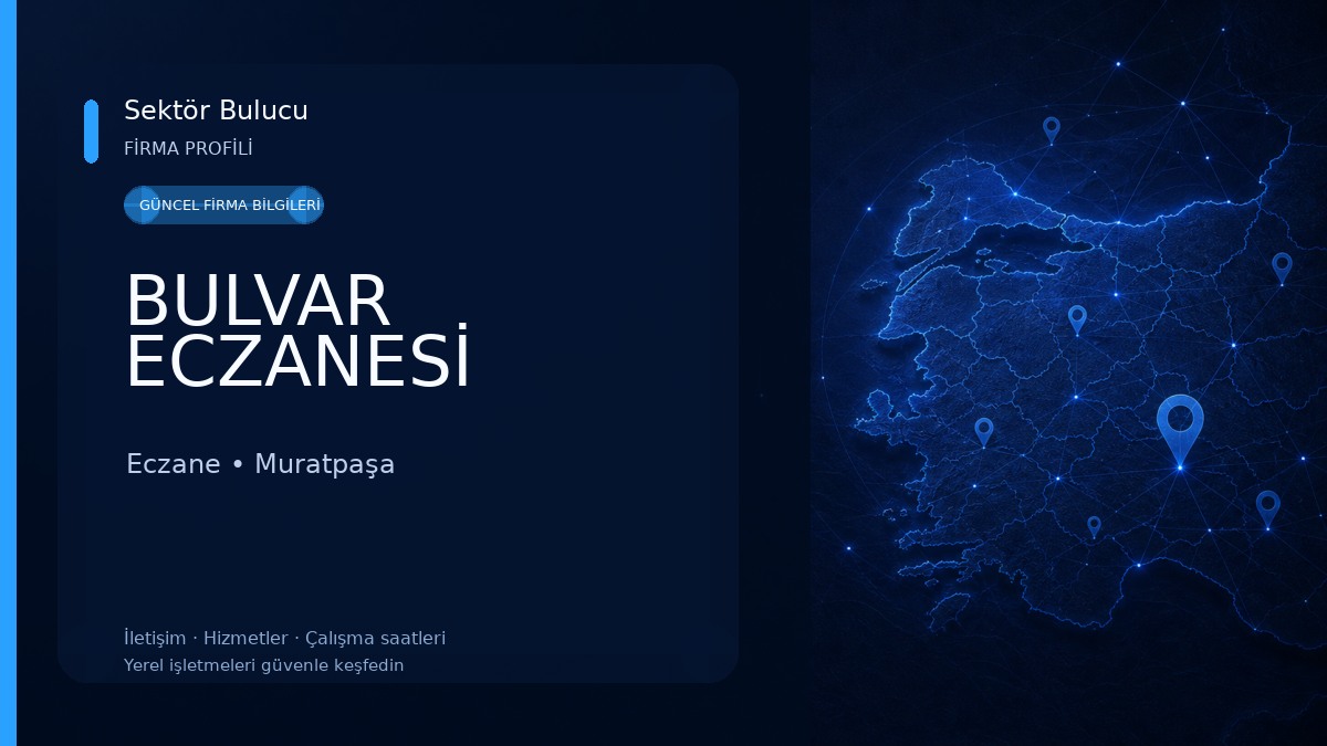 BULVAR ECZANESİ Eczane