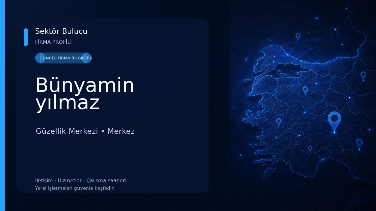 Bünyamin yılmaz Güzellik Merkezi