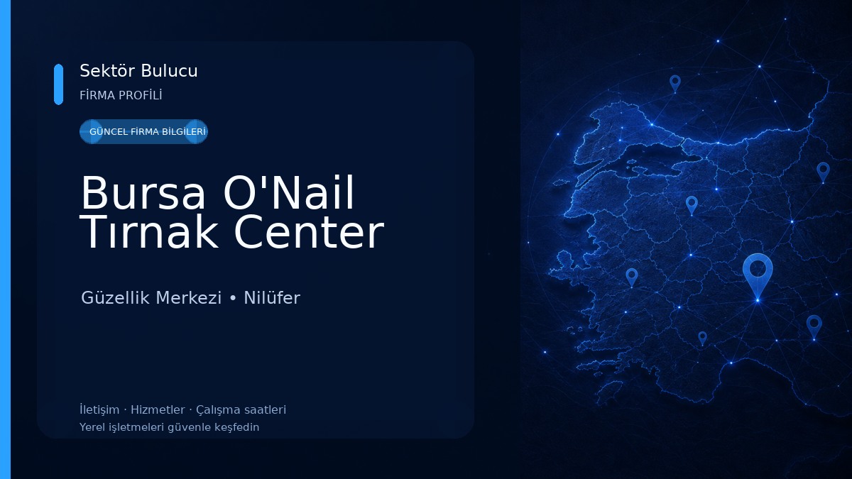 Bursa O'Nail Tırnak Center Güzellik Merkezi