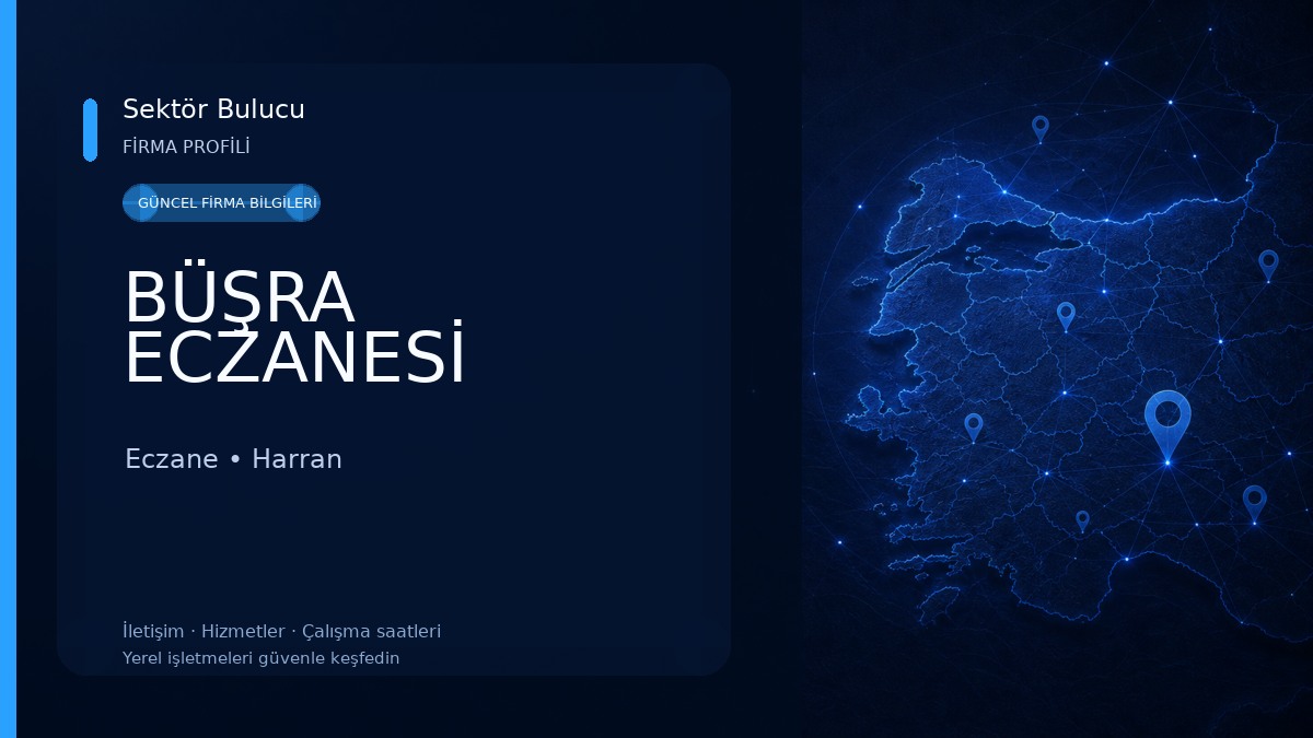 BÜŞRA ECZANESİ Eczane
