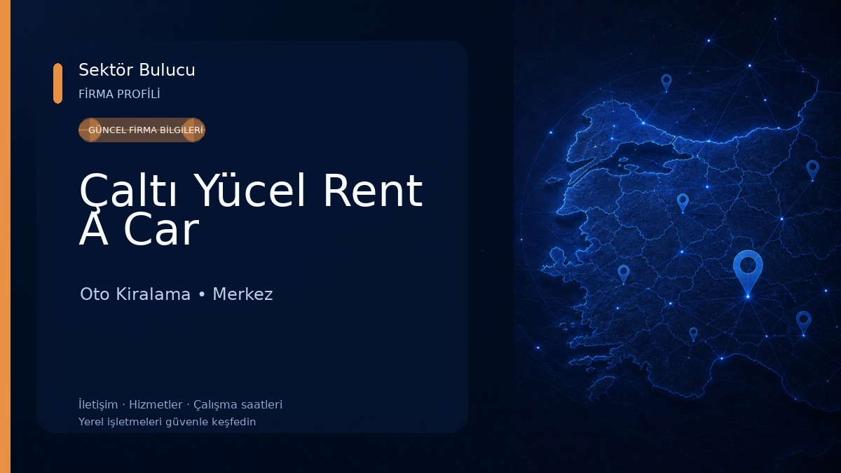 Çaltı Yücel Rent A Car Oto Kiralama