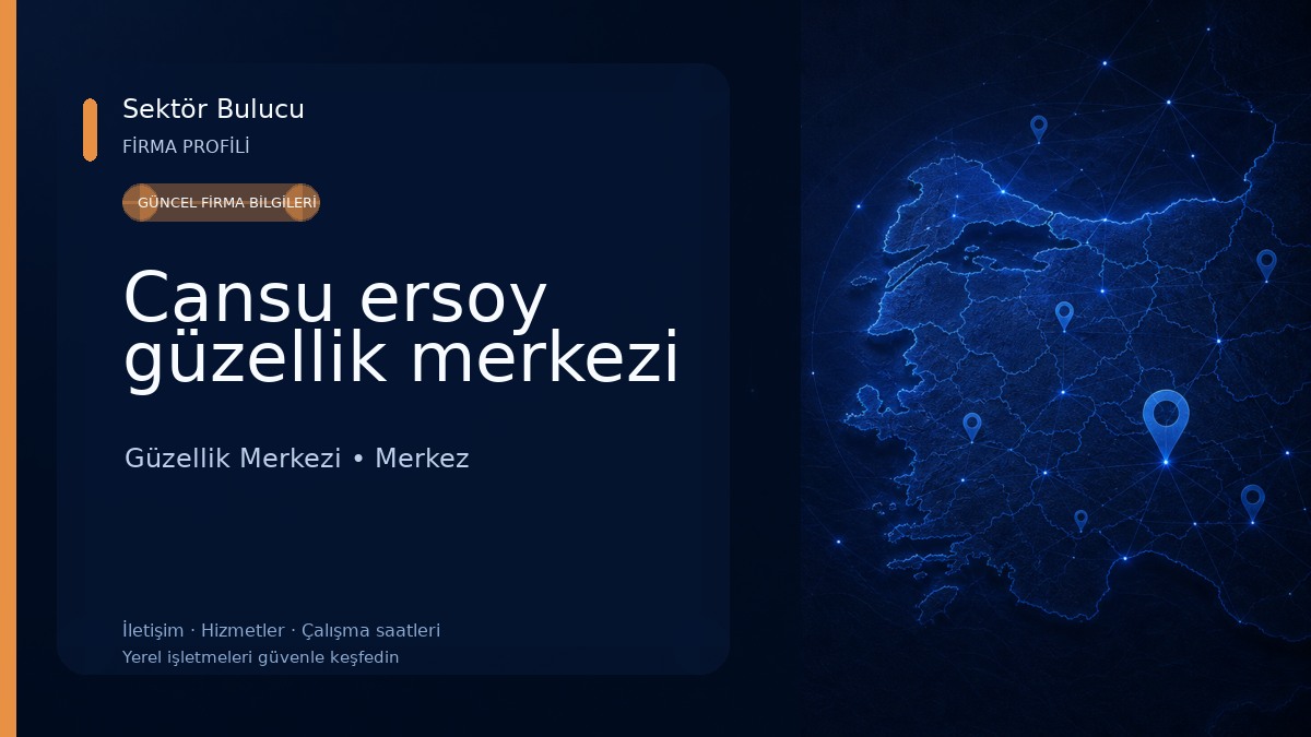 Cansu ersoy güzellik merkezi Güzellik Merkezi