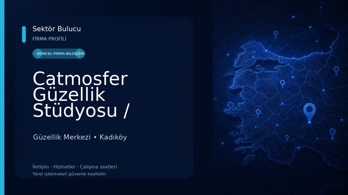Catmosfer Güzellik Stüdyosu / Kadıköy Lazer Epilasyon / Kadıköy Hydrafacial Cilt Bakımı / Kadıköy Buz Lazer 