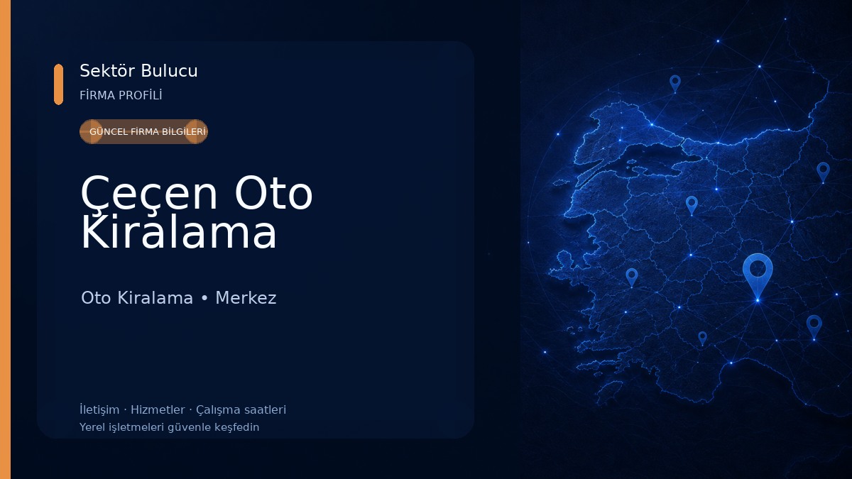 Çeçen Oto Kiralama 