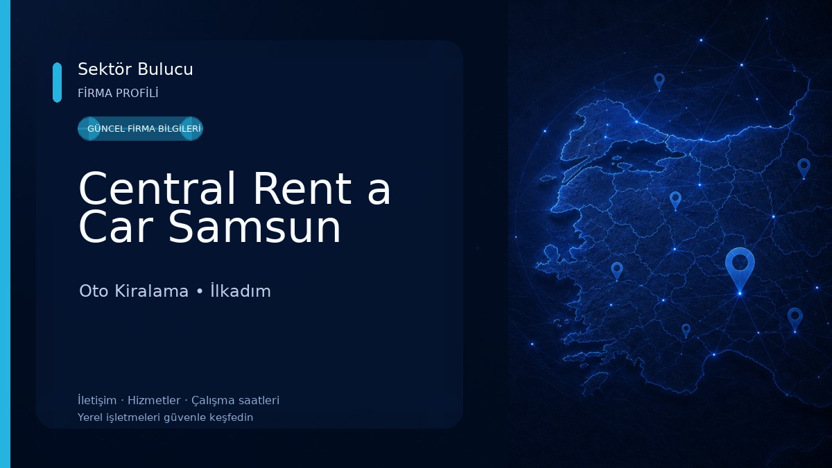 Central Rent a Car Samsun Oto Kiralama