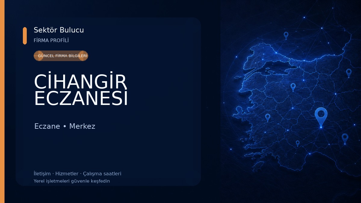 CİHANGİR ECZANESİ Eczane