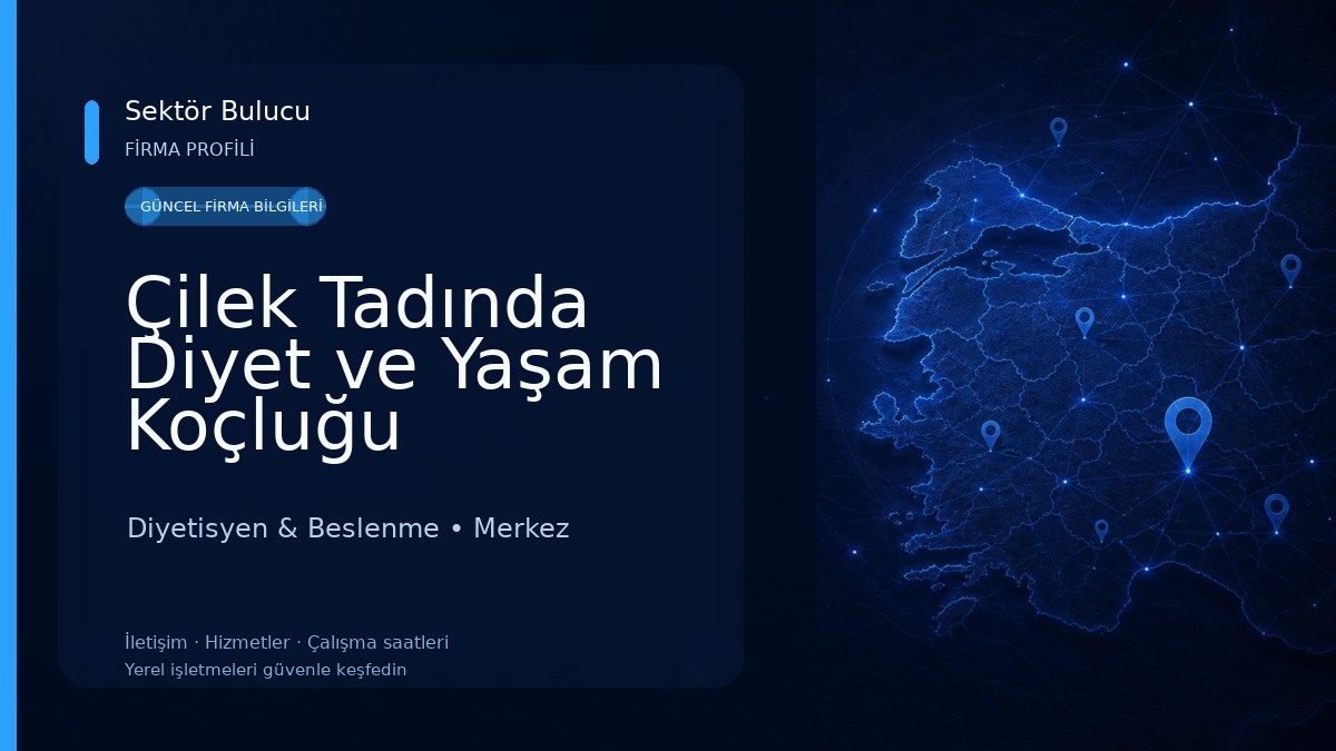 Çilek Tadında Diyet ve Yaşam Koçluğu Diyetisyen & Beslenme