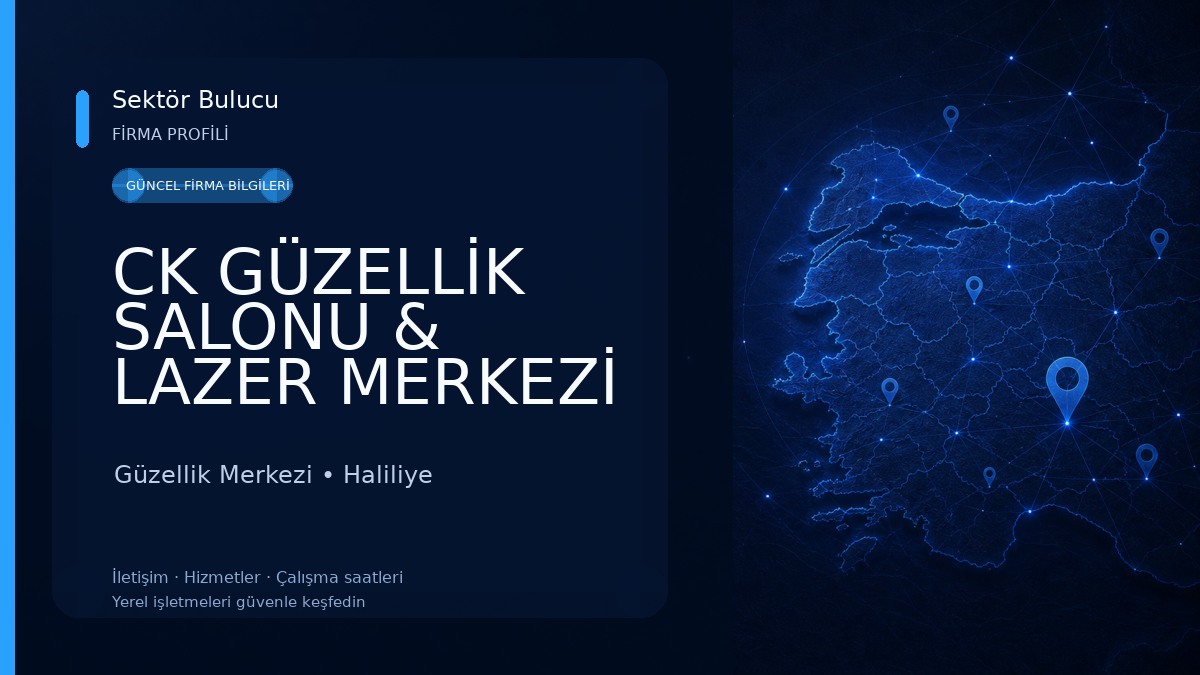 CK GÜZELLİK SALONU & LAZER MERKEZİ Güzellik Merkezi