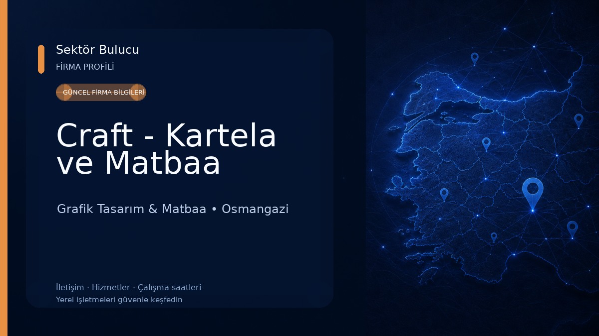 Craft - Kartela ve Matbaa