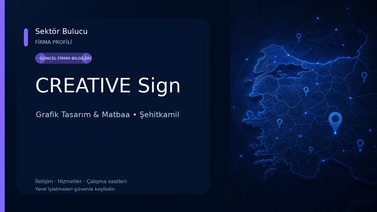 CREATIVE Sign Grafik Tasarım & Matbaa