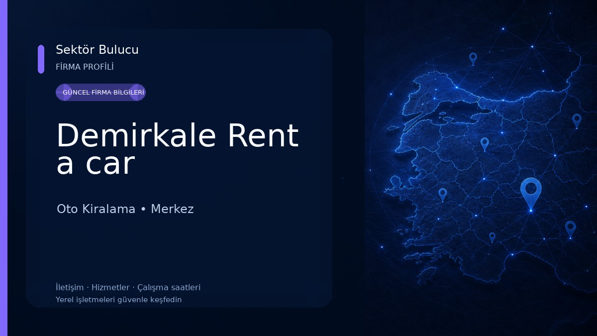 Demirkale Rent a car Oto Kiralama