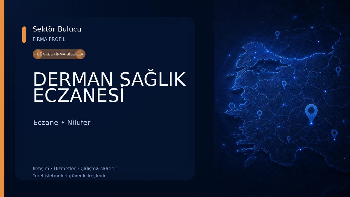 DERMAN SAĞLIK ECZANESİ