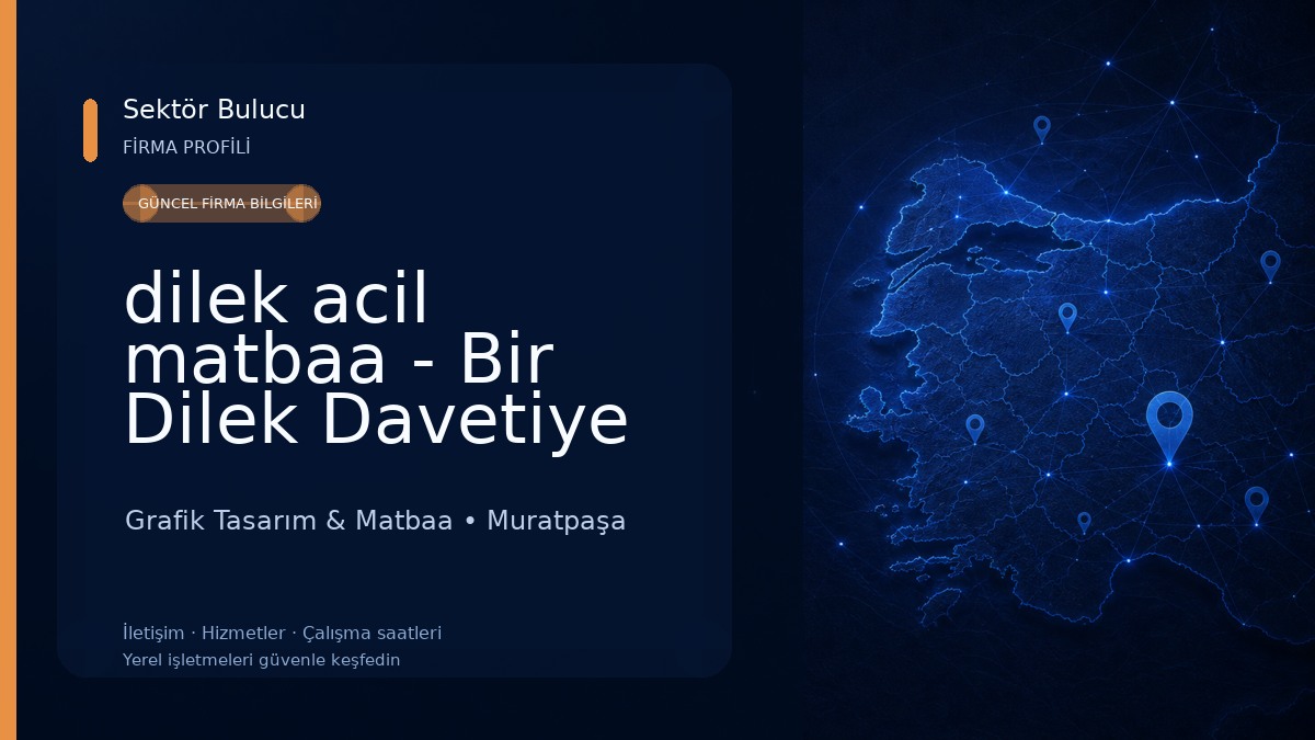 dilek acil matbaa - Bir Dilek Davetiye Antalya Invitation Center Grafik Tasarım & Matbaa