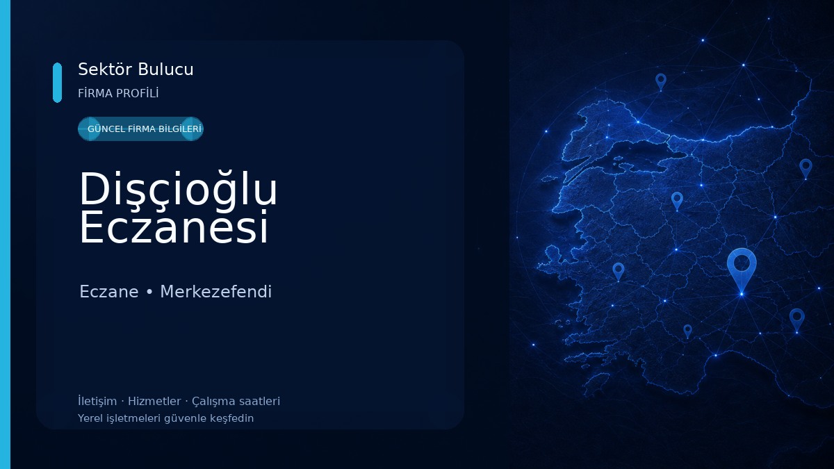Dişçioğlu Eczanesi