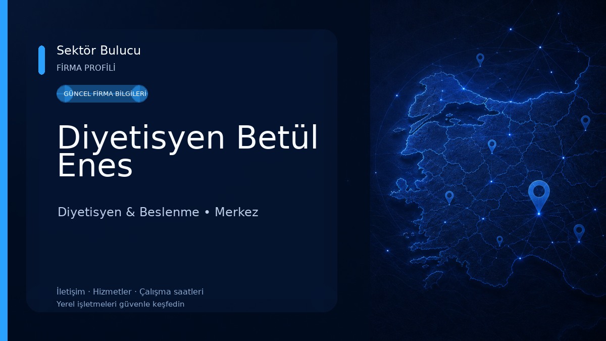 Diyetisyen Betül Enes 