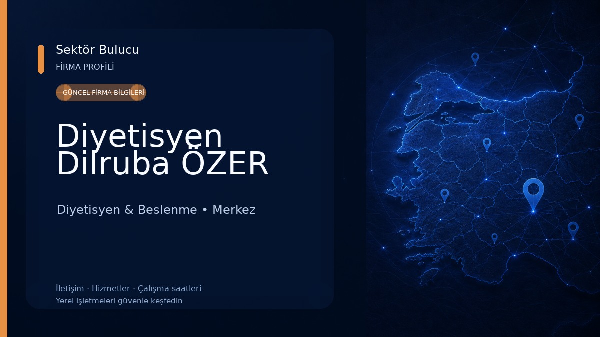 Diyetisyen Dilruba ÖZER 