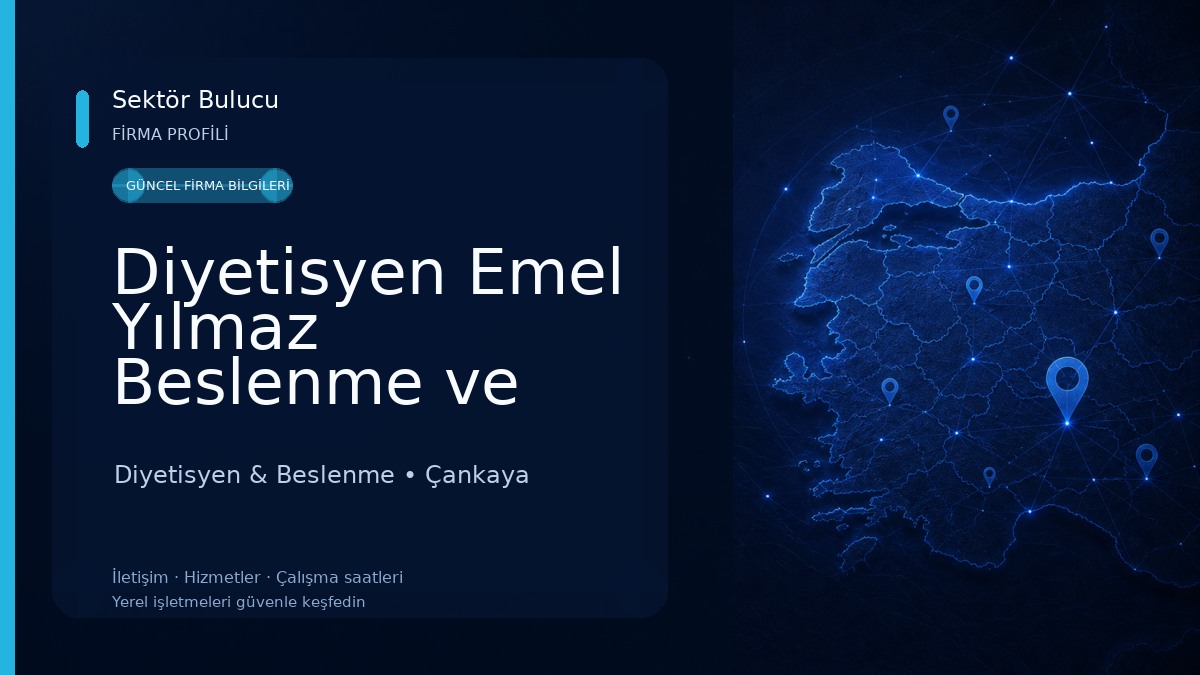 Diyetisyen Emel Yılmaz Beslenme ve Diyet Danışmanlık Merkezi - Ankara Diyetisyen | Çukurambar Diyetisyen | Çankaya Diyetisyen