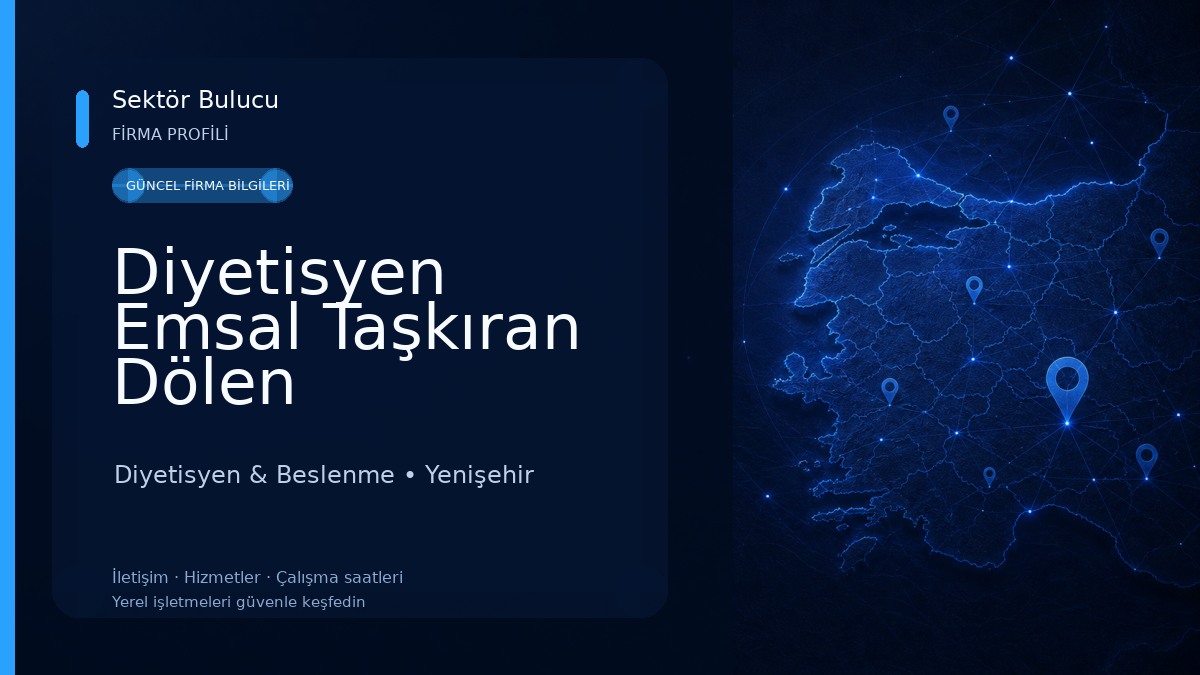 Diyetisyen Emsal Taşkıran Dölen Diyetisyen & Beslenme