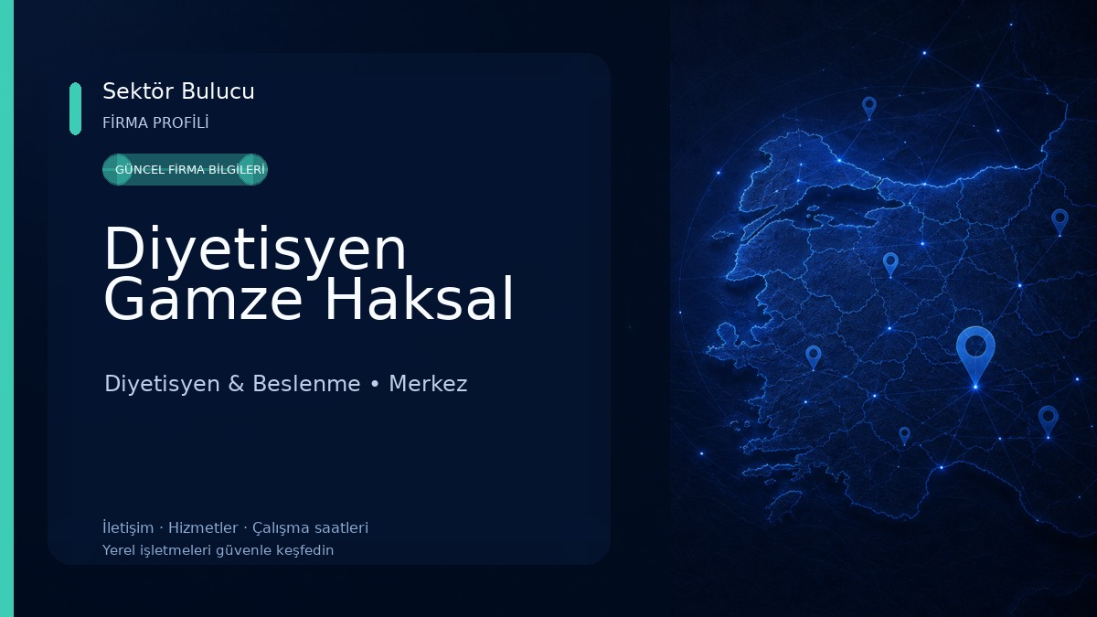 Diyetisyen Gamze Haksal