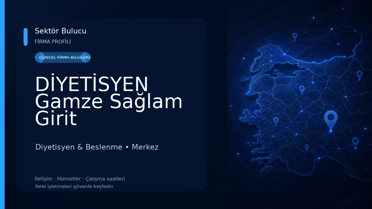 DİYETİSYEN Gamze Sağlam Girit Diyetisyen & Beslenme